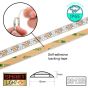 5M/720 LED WS2812B/5050 RGB Addressable LED Strip 5V/IP65/White PCB (Strip Only)