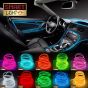 1M-5M EL Wire with Welted Piping Edge-Car Dash Neon LED Glow Tube/String *FAST*